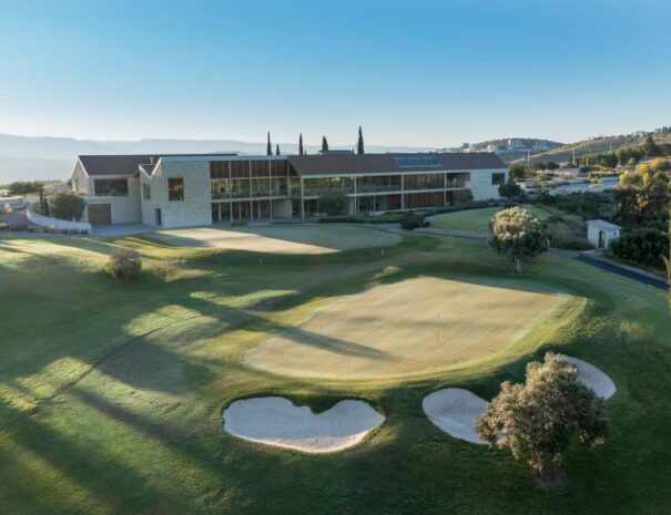 Minthis new greens and bunkers